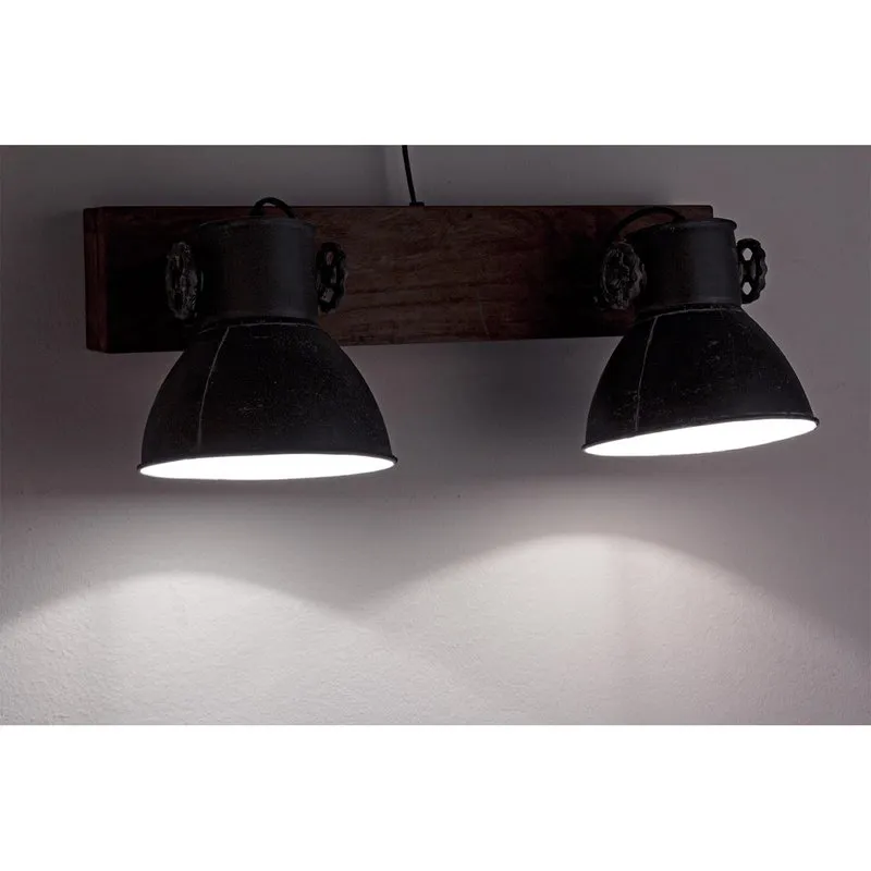 Bizzotto Lampada applique 2 luci Ileana