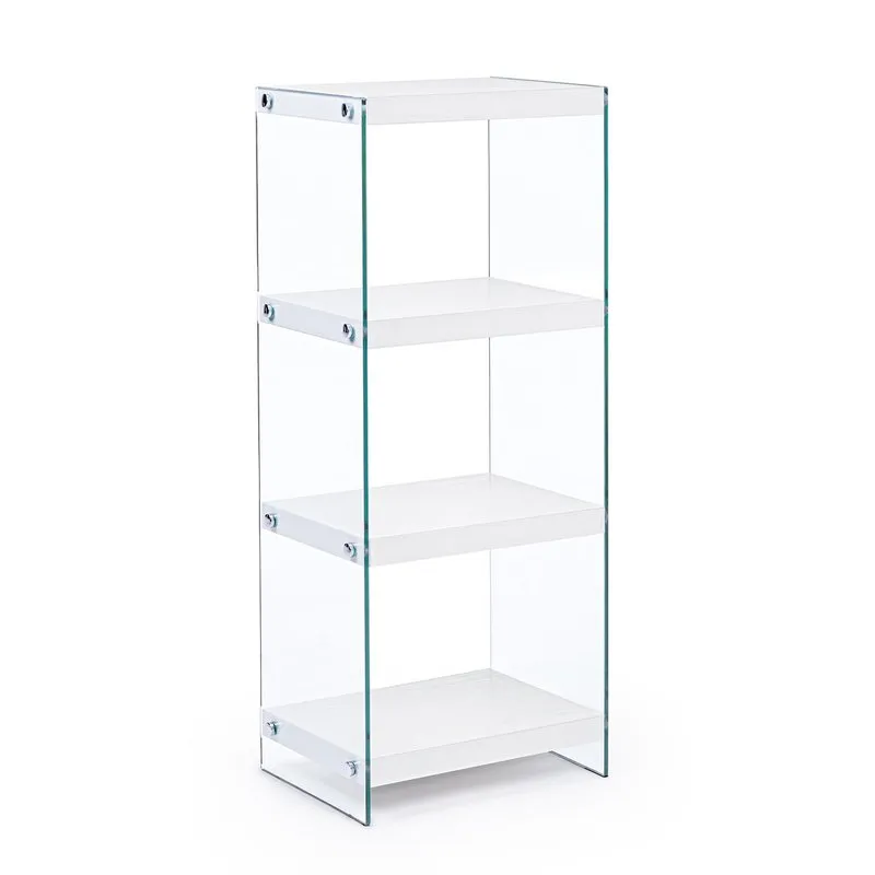 Bizzotto Libreria 4p Line Wood bianco