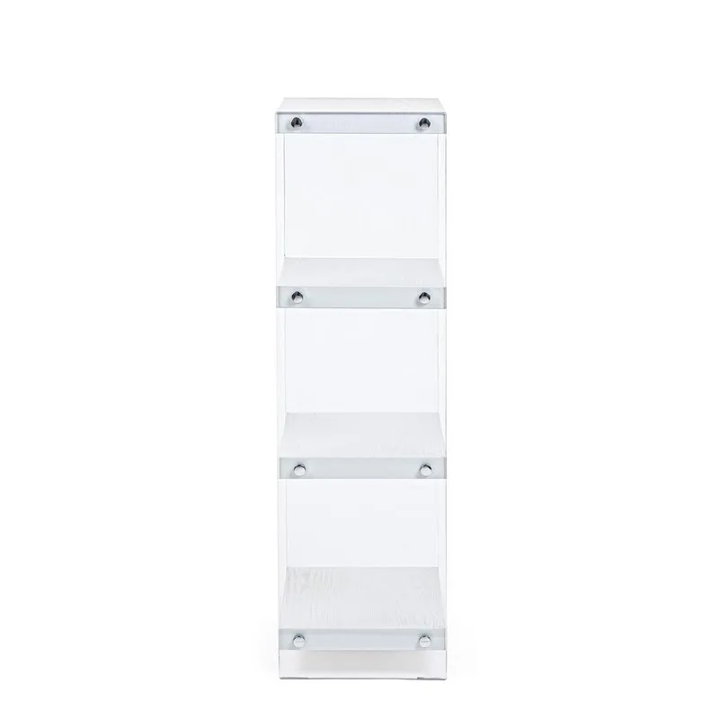 Bizzotto Libreria 4p Line Wood bianco