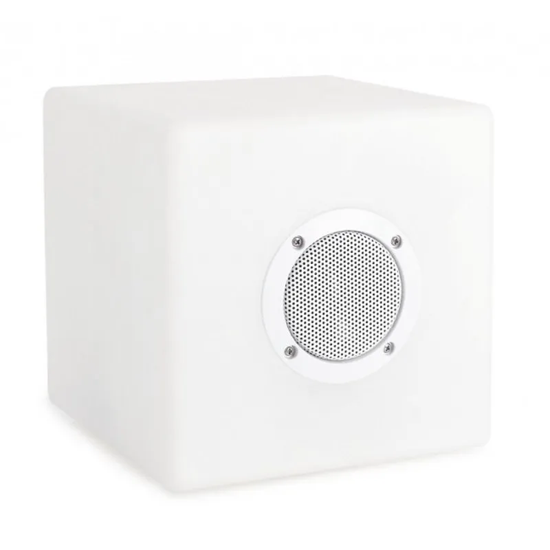 Bizzotto outdoor Lampada led cubo speaker PE 20x20