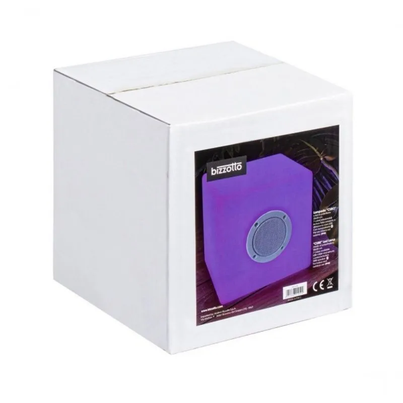 Bizzotto outdoor Lampada led cubo speaker PE 20x20