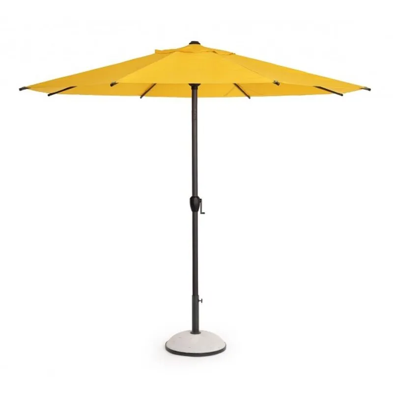 Bizzotto outdoor Ombrellone Rio con snodo 3m antracite/mimosa