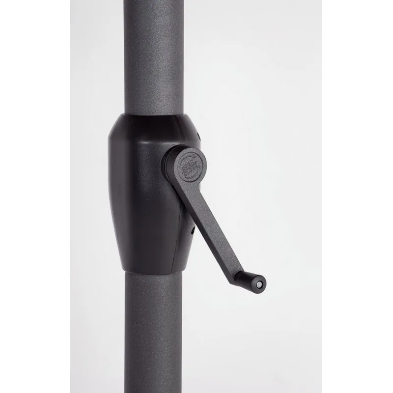 Bizzotto outdoor Ombrellone Rio con snodo 3m antracite/mimosa
