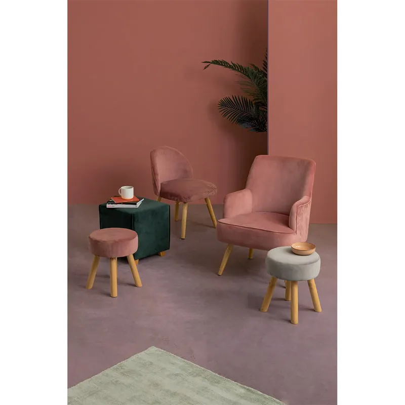 Bizzotto Poltrona Adeline rosa antik