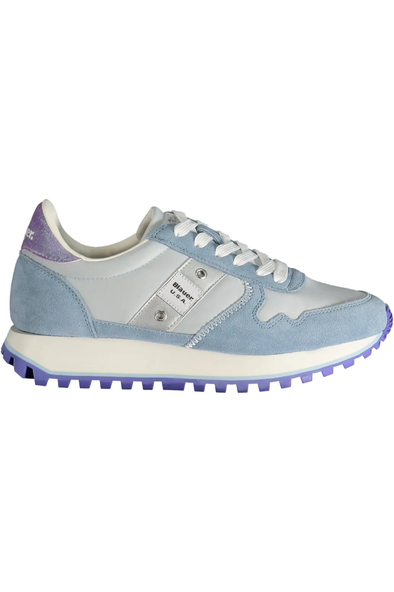 Blauer sneakers azzurro   