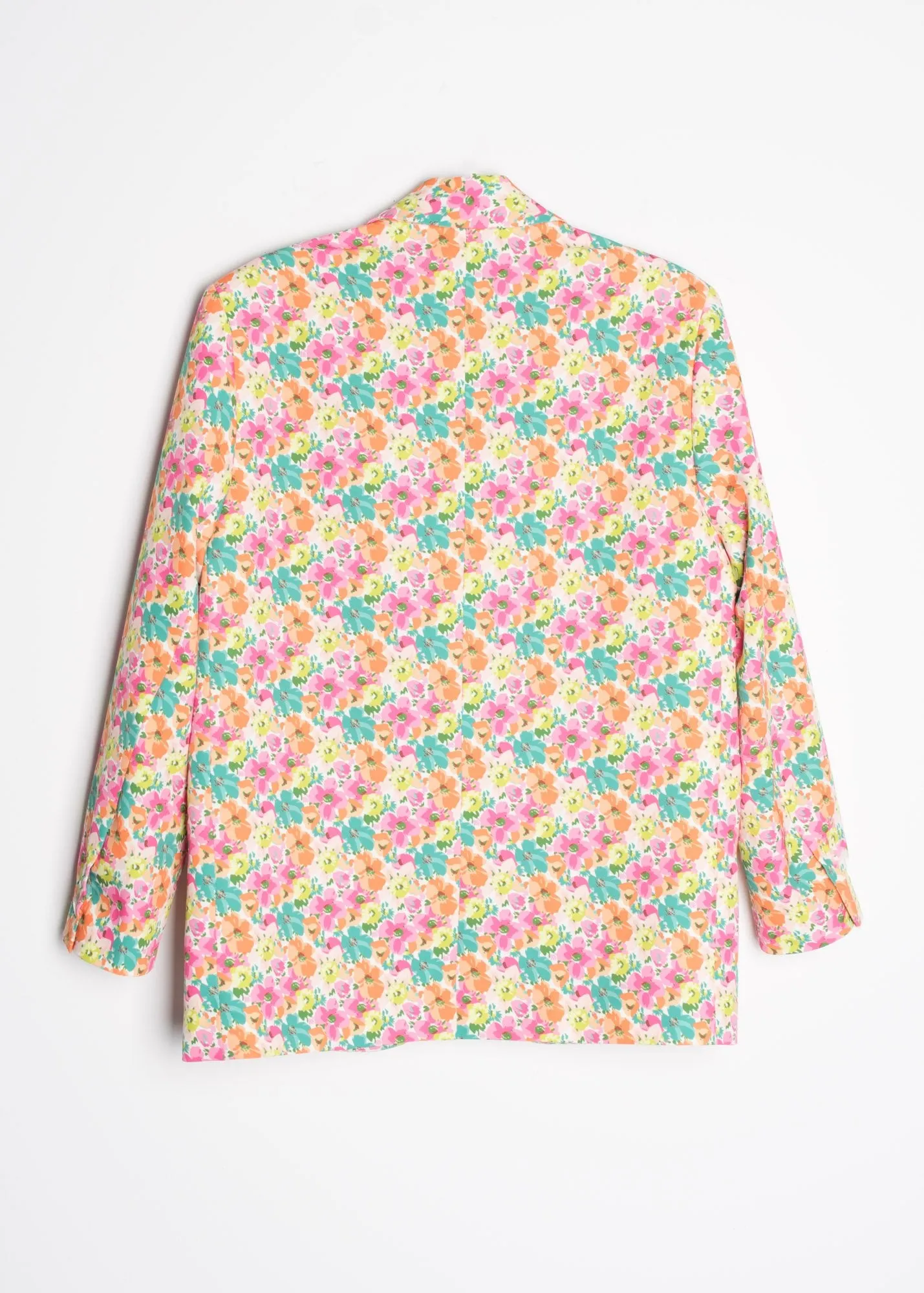 Blazer oversize estampado floral