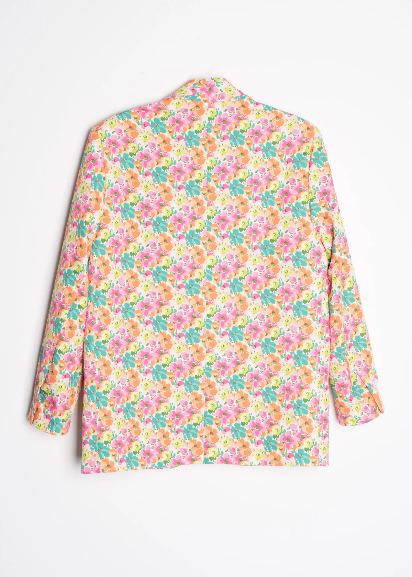 Blazer oversize estampado floral