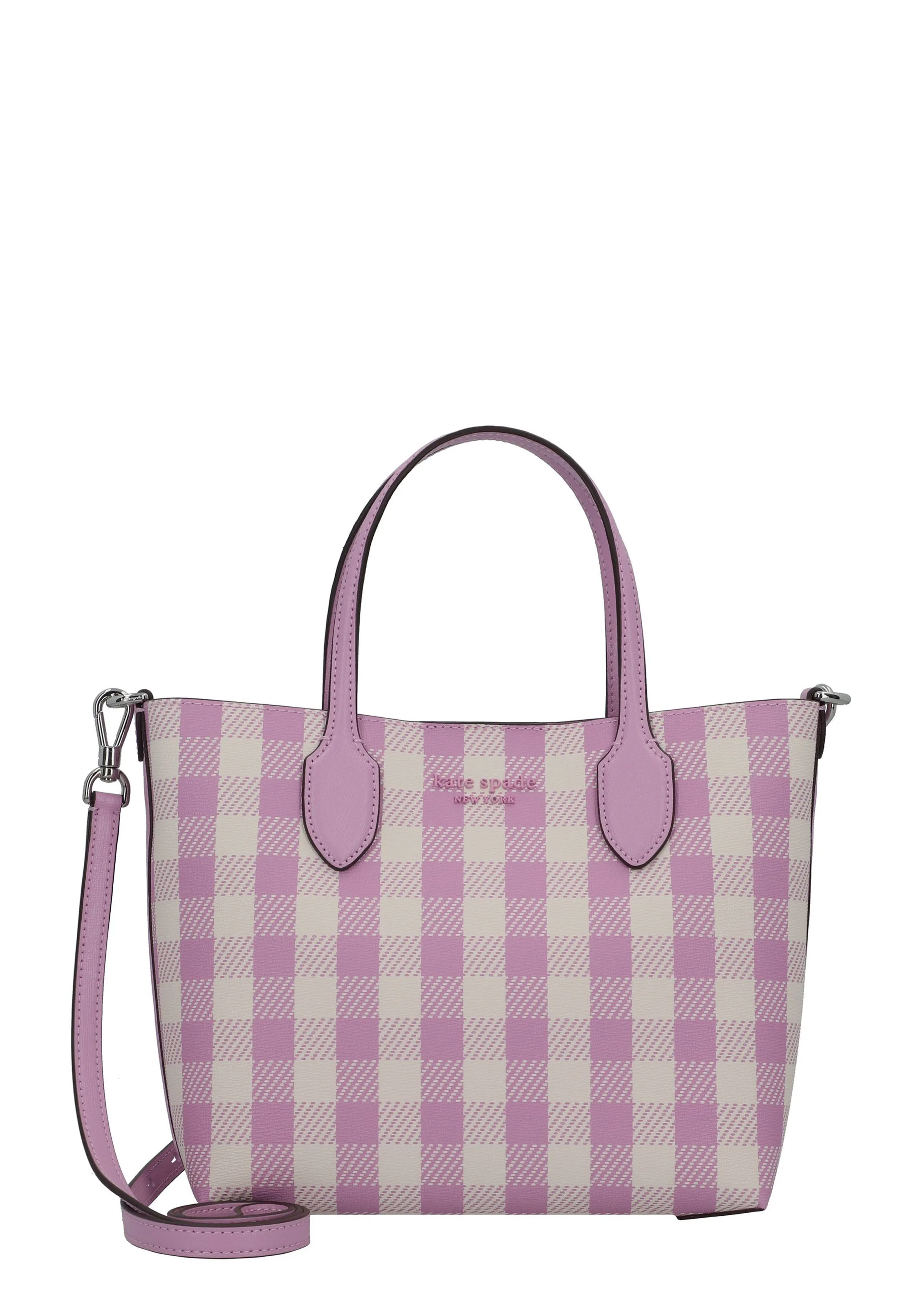 BLEECKER GINGHAM PRINTED MEDIUM - Borsa a mano