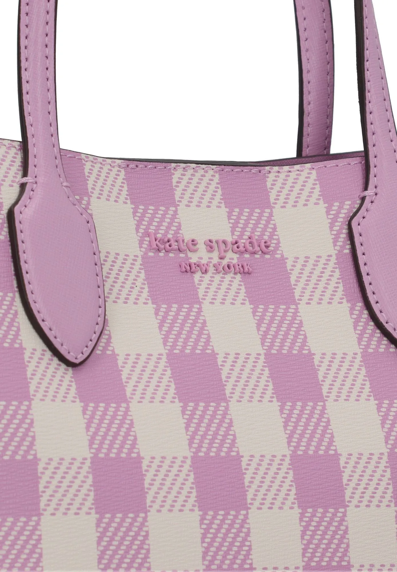 BLEECKER GINGHAM PRINTED MEDIUM - Borsa a mano