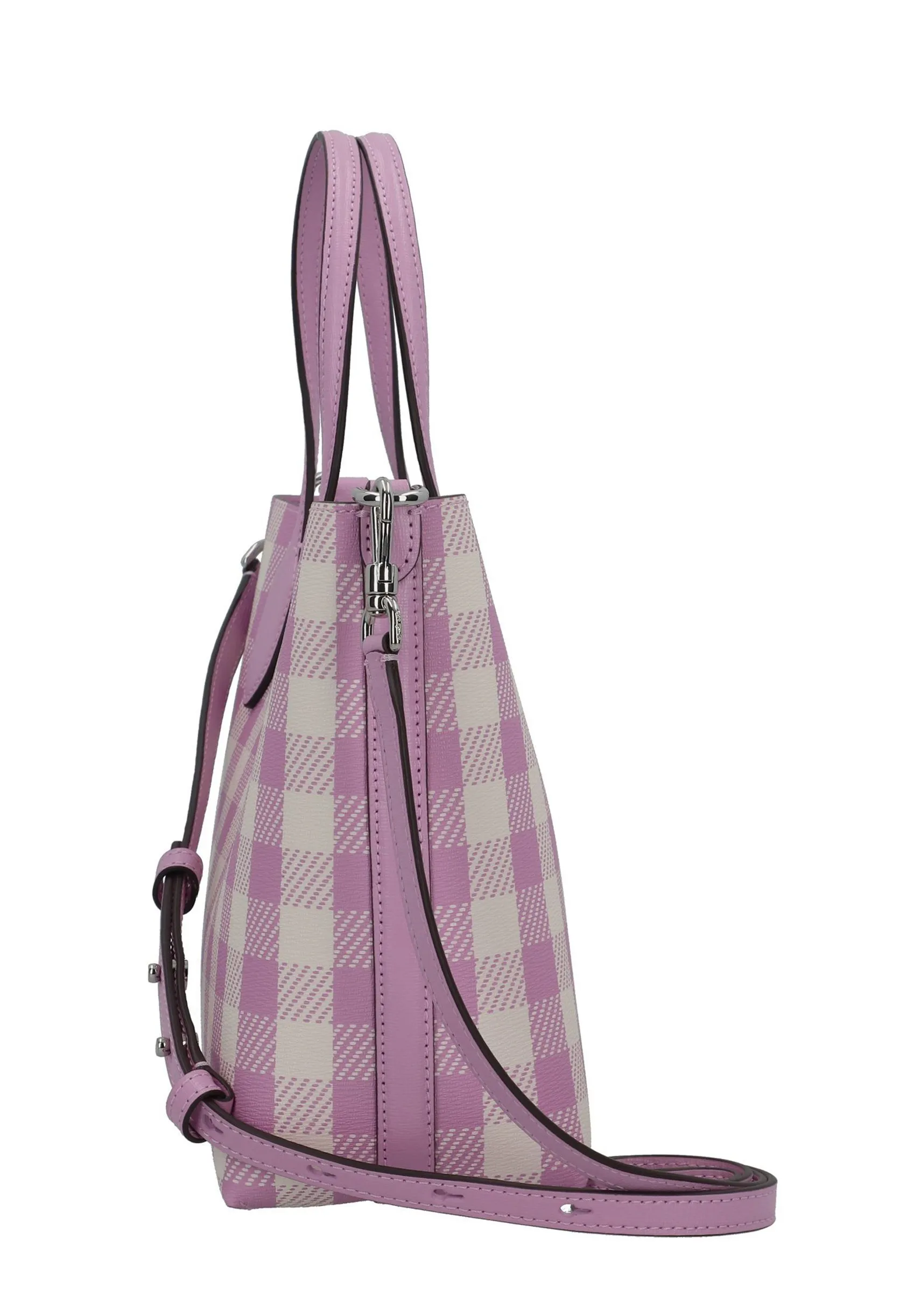 BLEECKER GINGHAM PRINTED MEDIUM - Borsa a mano