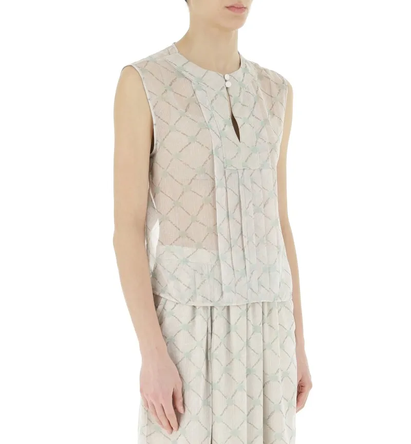Blusa smanicata