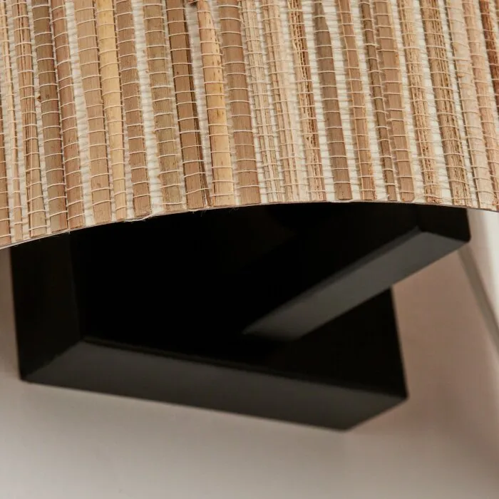Bongal Applique Nero, 1-Luce