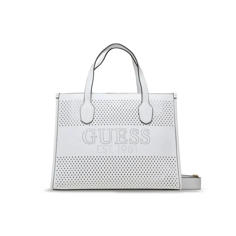 BORSA A MANO KATEY TRAFORATA DA DONNA GUESS