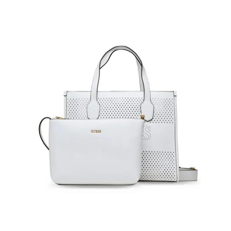 BORSA A MANO KATEY TRAFORATA DA DONNA GUESS