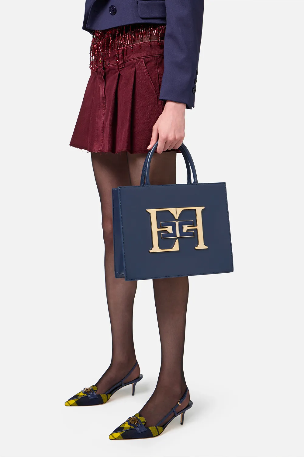 Borsa a Mano Media con Logo
