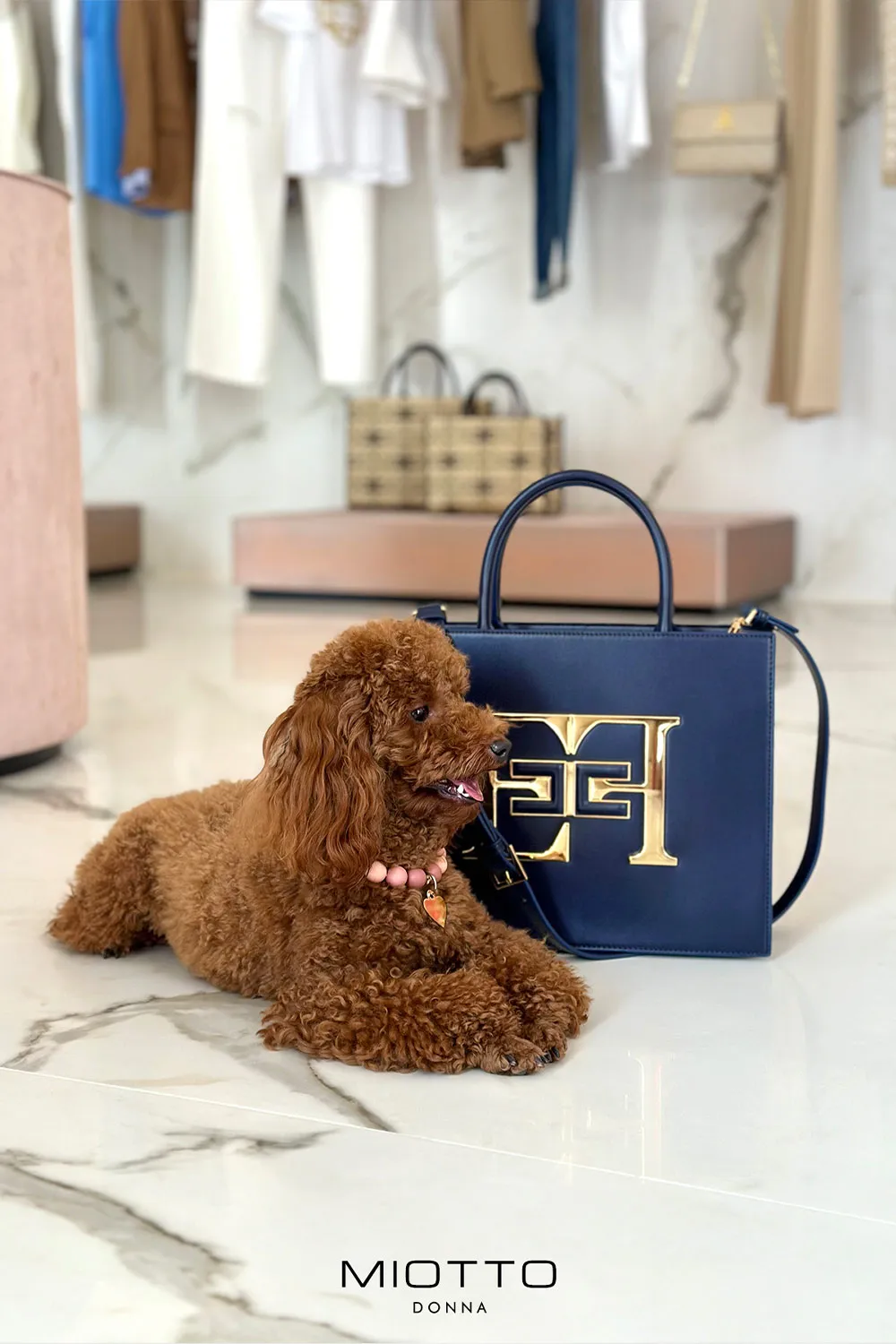 Borsa a Mano Media con Logo