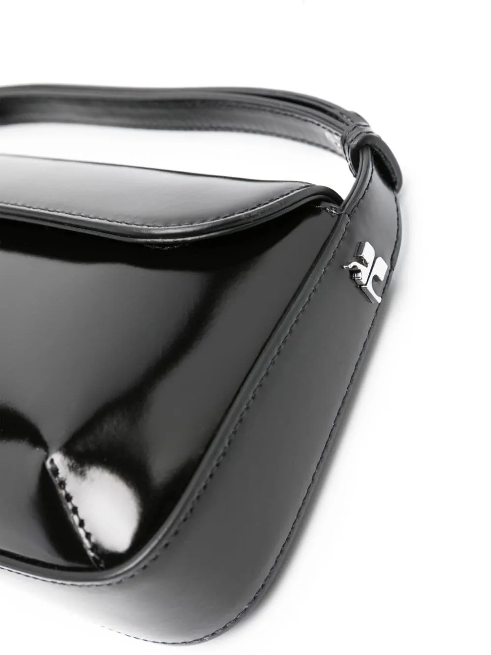 Borsa a mano Sleek in nero - donna