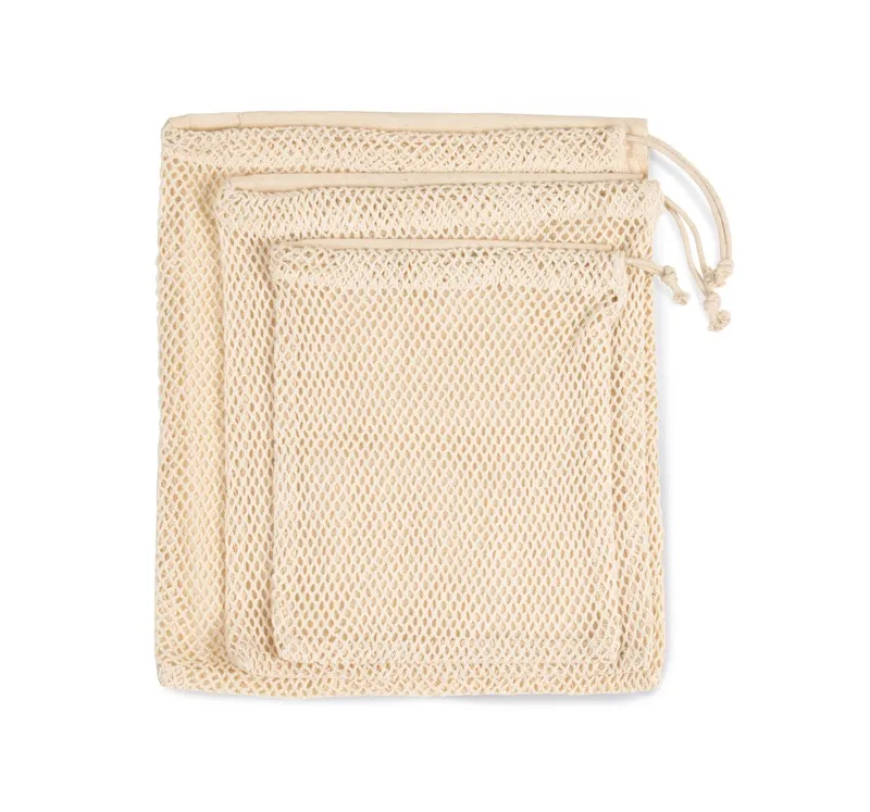 Borsa a rete - Chiusura con coulisse