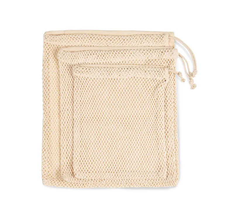 Borsa a rete - Chiusura con coulisse