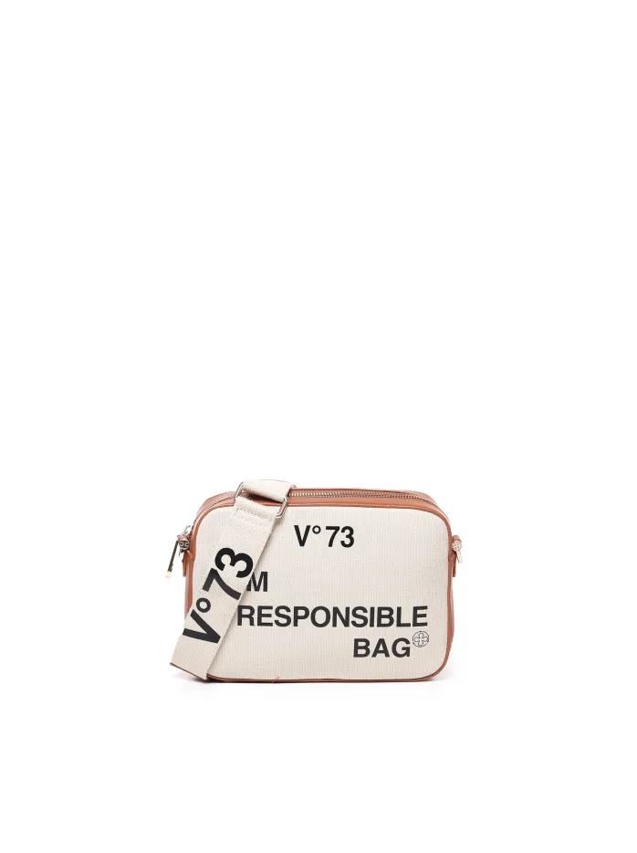 BORSA A SPALLA RESPONSABILITY IN COTONE