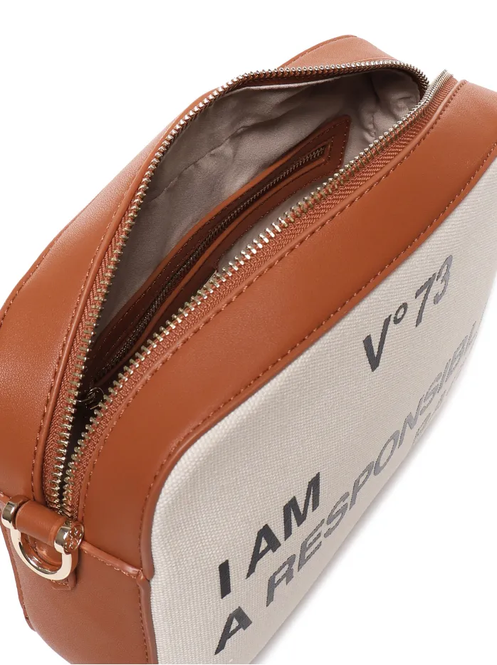 BORSA A SPALLA RESPONSABILITY IN COTONE
