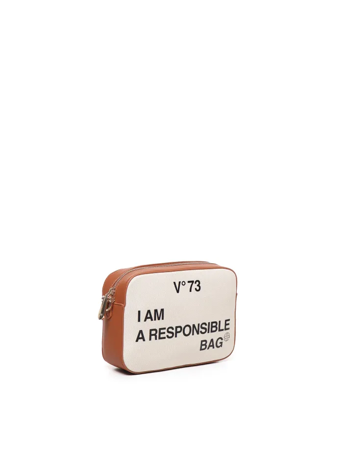 BORSA A SPALLA RESPONSABILITY IN COTONE