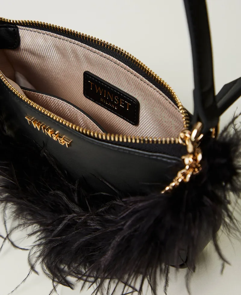 Borsa a tracolla ‘Petite Folie' con Oval T