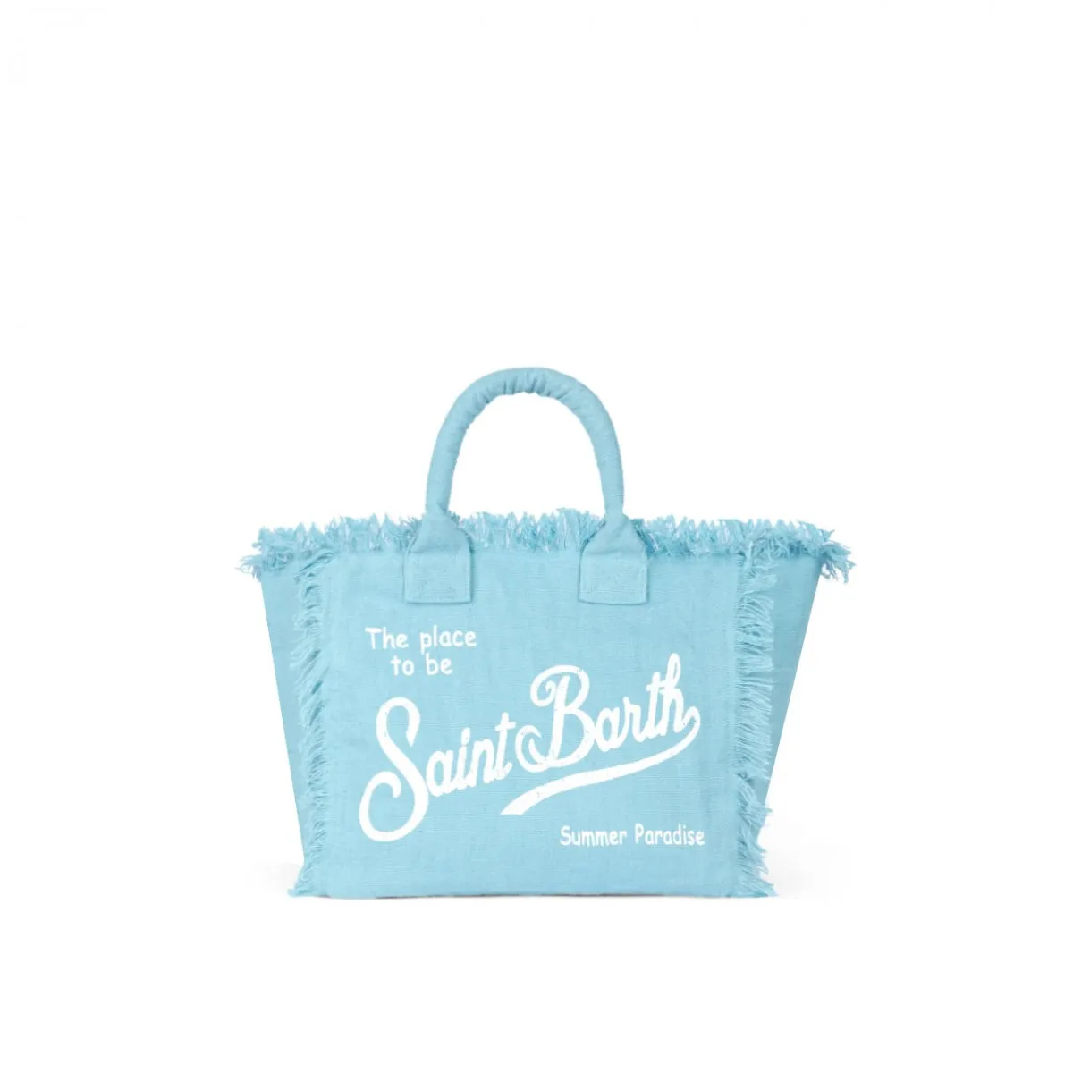Borsa Colette In Lino Azzurro