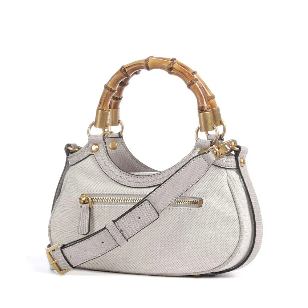 Borsa Donna a Mano GUESS Linea Zabry Colore Taupe