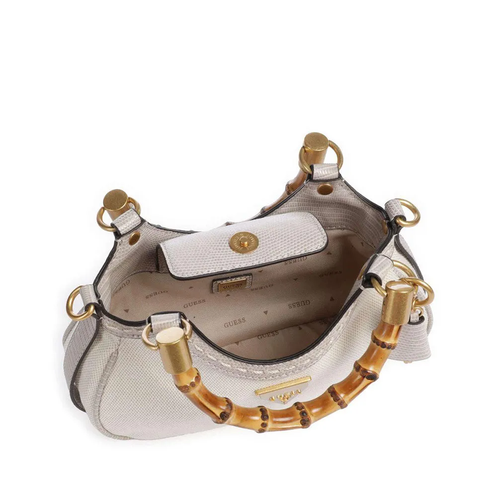 Borsa Donna a Mano GUESS Linea Zabry Colore Taupe