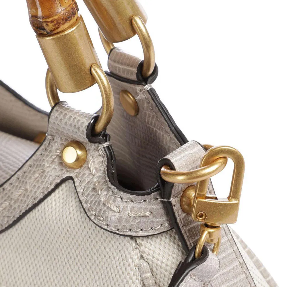 Borsa Donna a Mano GUESS Linea Zabry Colore Taupe