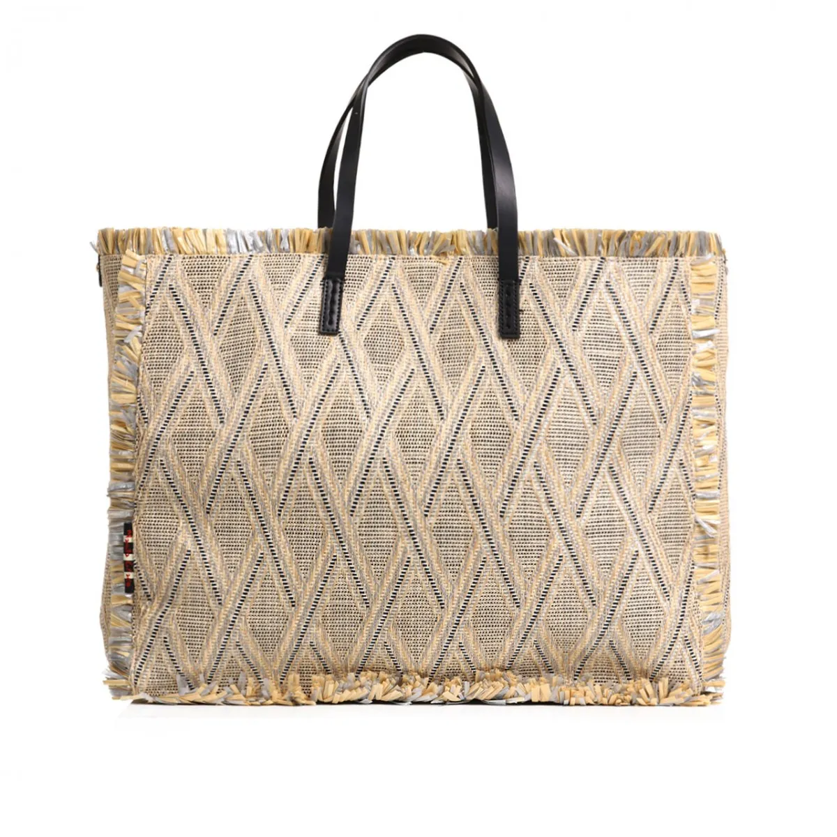 Borsa Felicia Big Piombo, Grigio