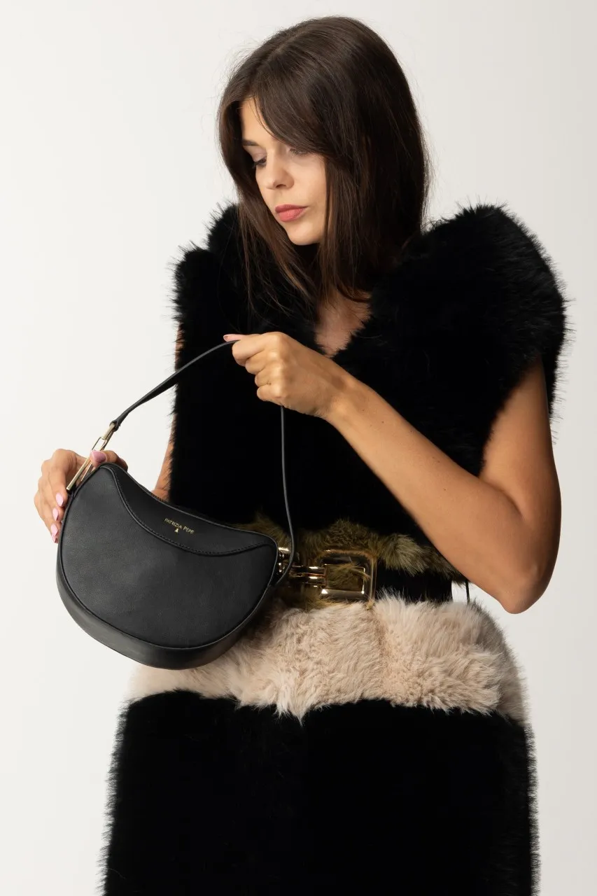 Borsa Hobo piccola Nero
