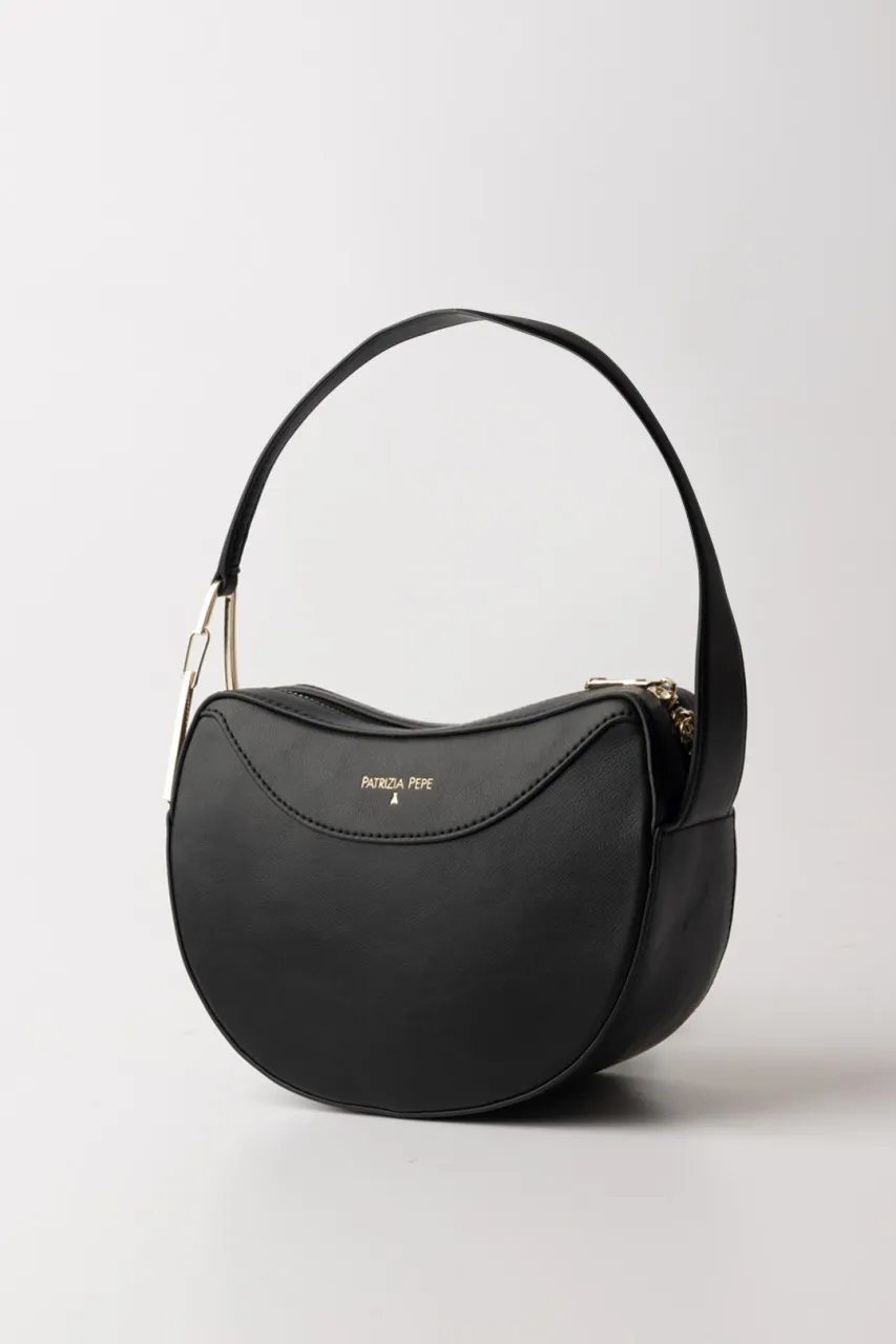 Borsa Hobo piccola Nero