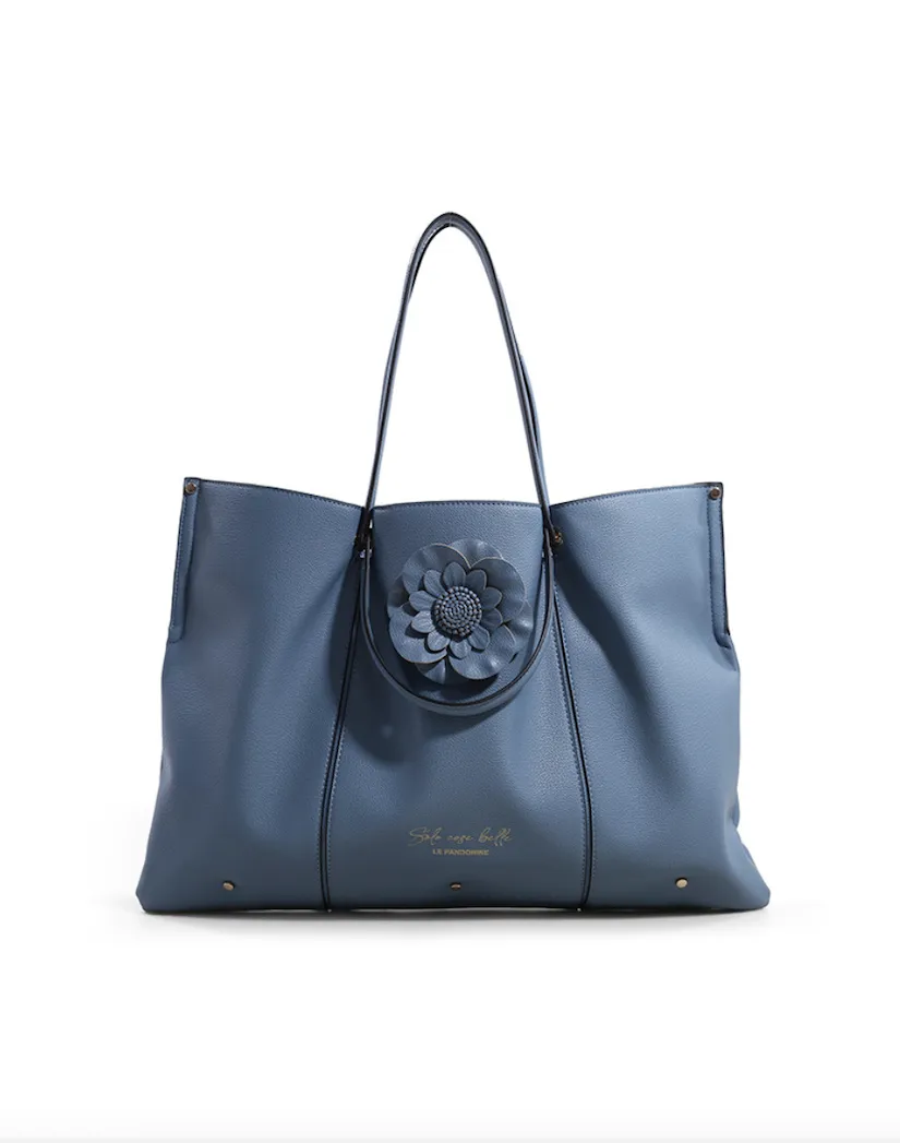 Borsa Le Pandorine Flower Belle Light Blue PE22DBC02958-04