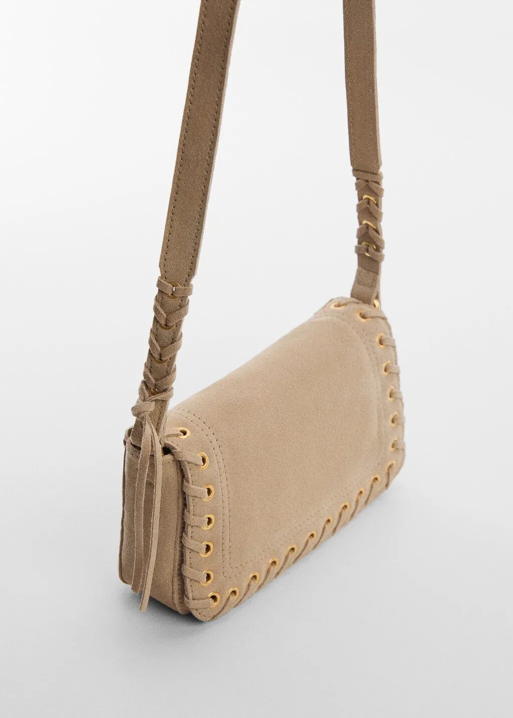 Borsa pelle borchie