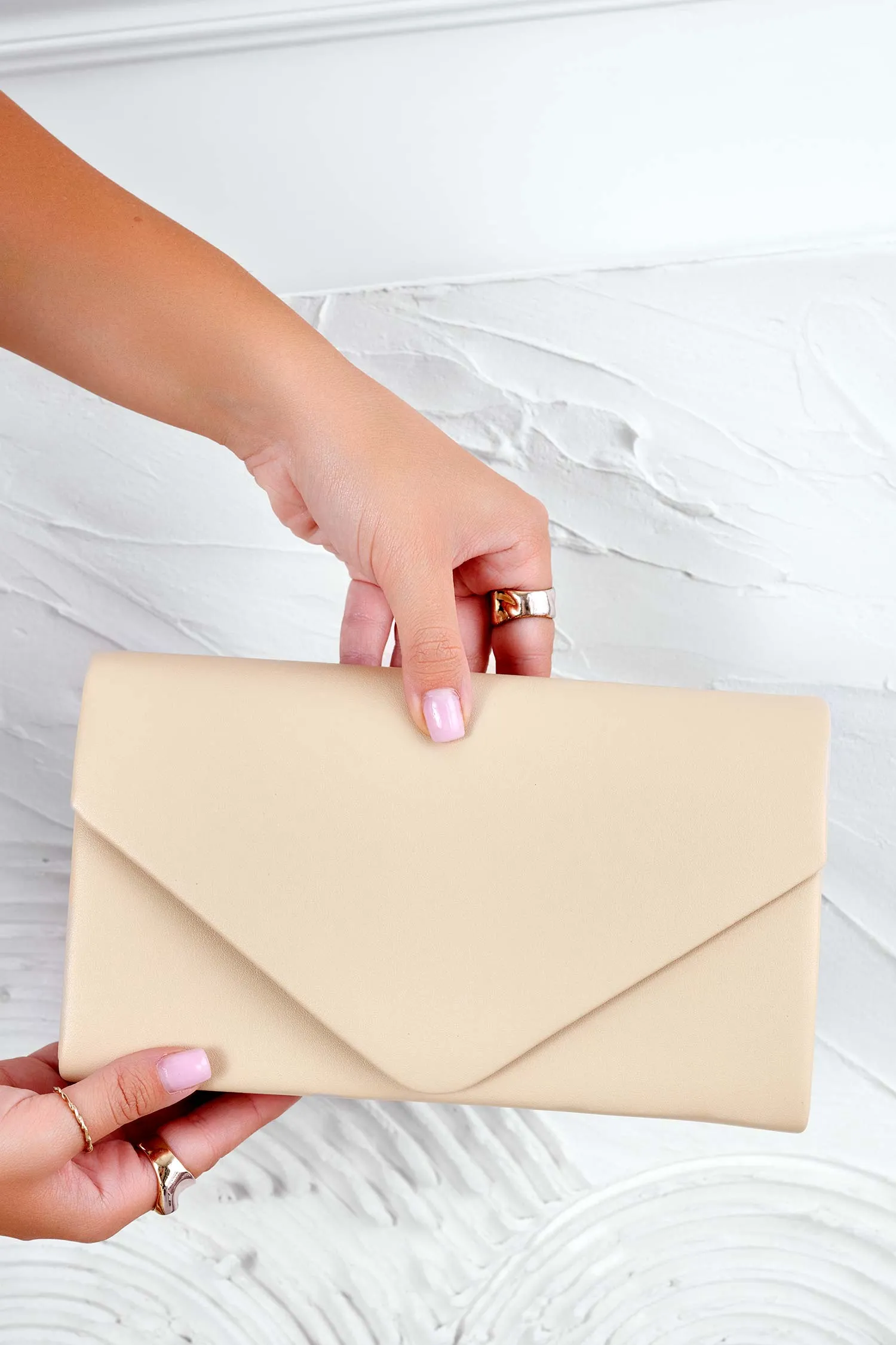 Borsa pochette B205 beige
