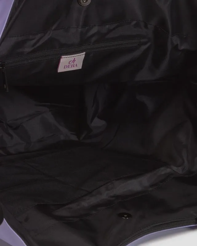 Borsa sportiva viola da donna Deha