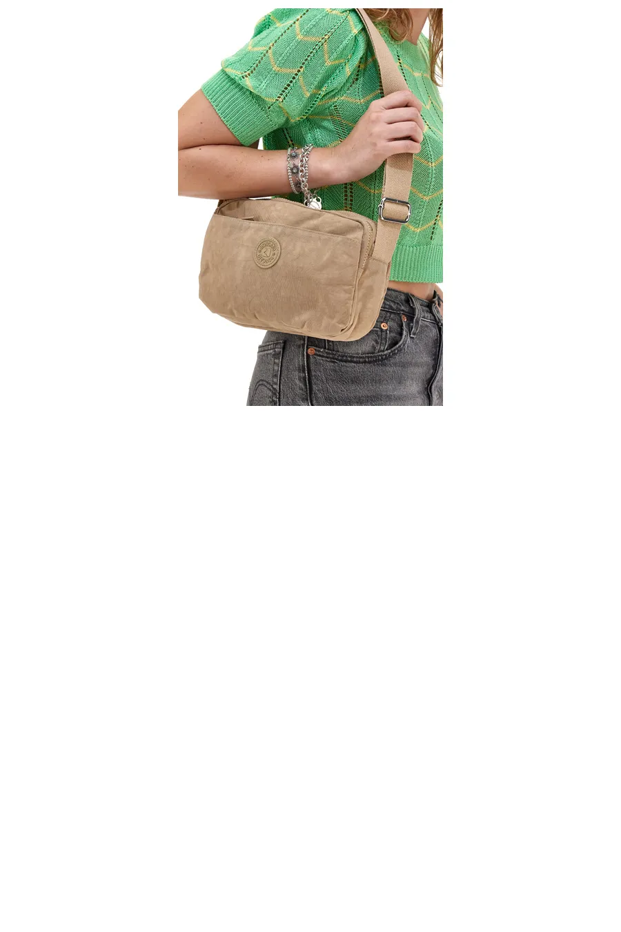 Borsetta a Spalla Beige Roncato R5285,587