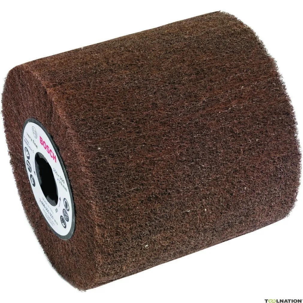 Bosch Professional Accessori 2608000609 Rullo in vello abrasivo 100x100x19 mm Molto fine