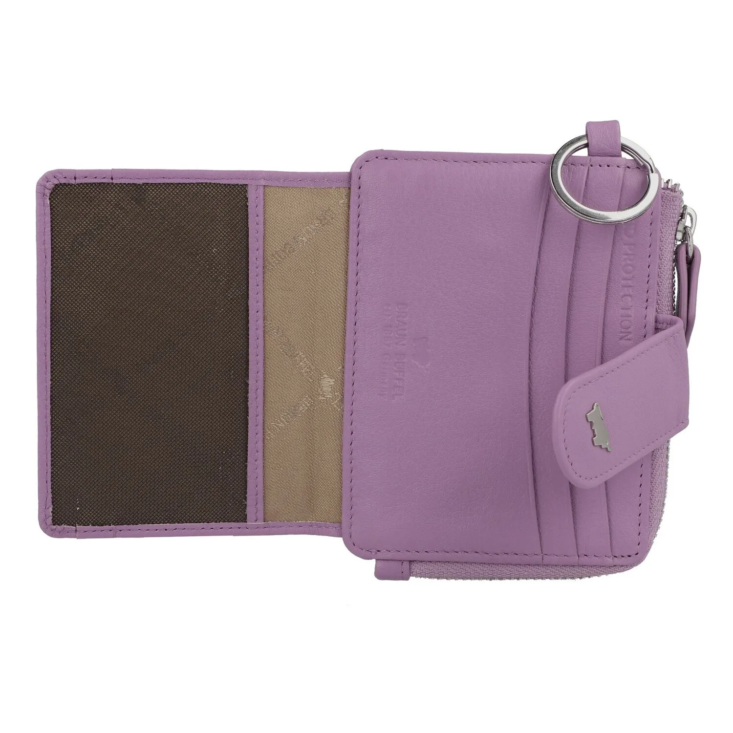Braun Büffel Joy Custodia per carta di credito Protezione RFID Pelle 11 cm