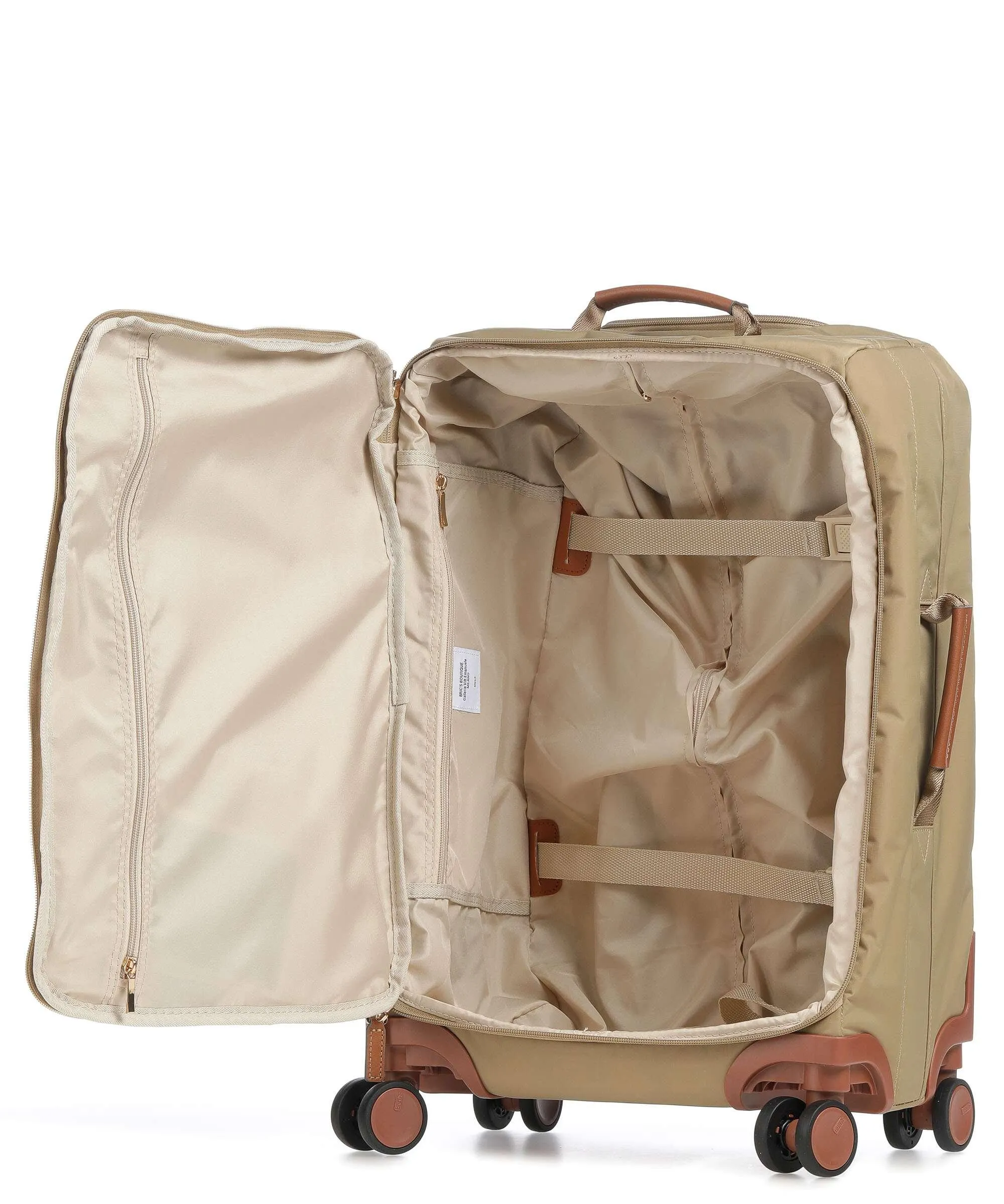  Brics X-Collection Valigia trolley (4 ruote) beige 55 cm  