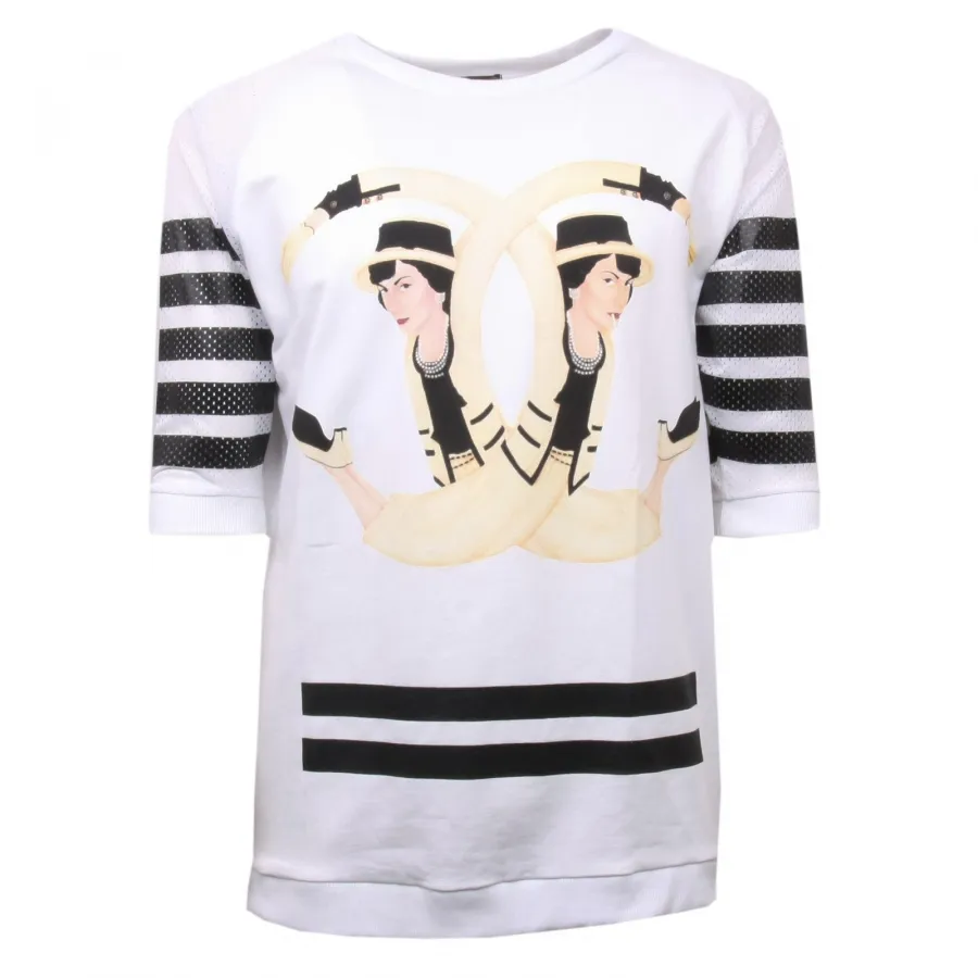 C3144 felpa uomo MINIMAL PROJECT bucato bianco sweatshirt men