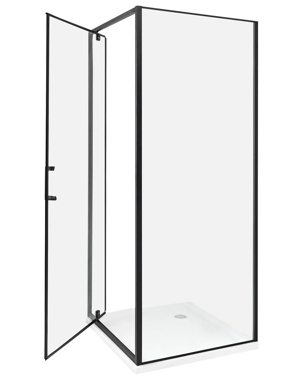 Cabina doccia DARLI 70 x 70 x 185 cm Nero