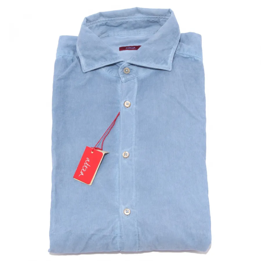 camicia ALTEA COTONE TINTO IN CAPO camicie uomo shirt men 66180