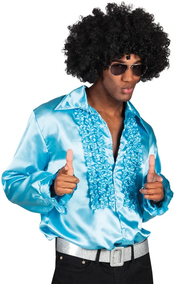 Camicia azzurra per uomo