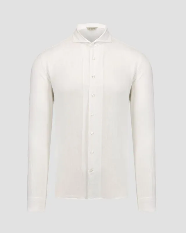 Camicia bianca di lino Gran Sasso Vintage