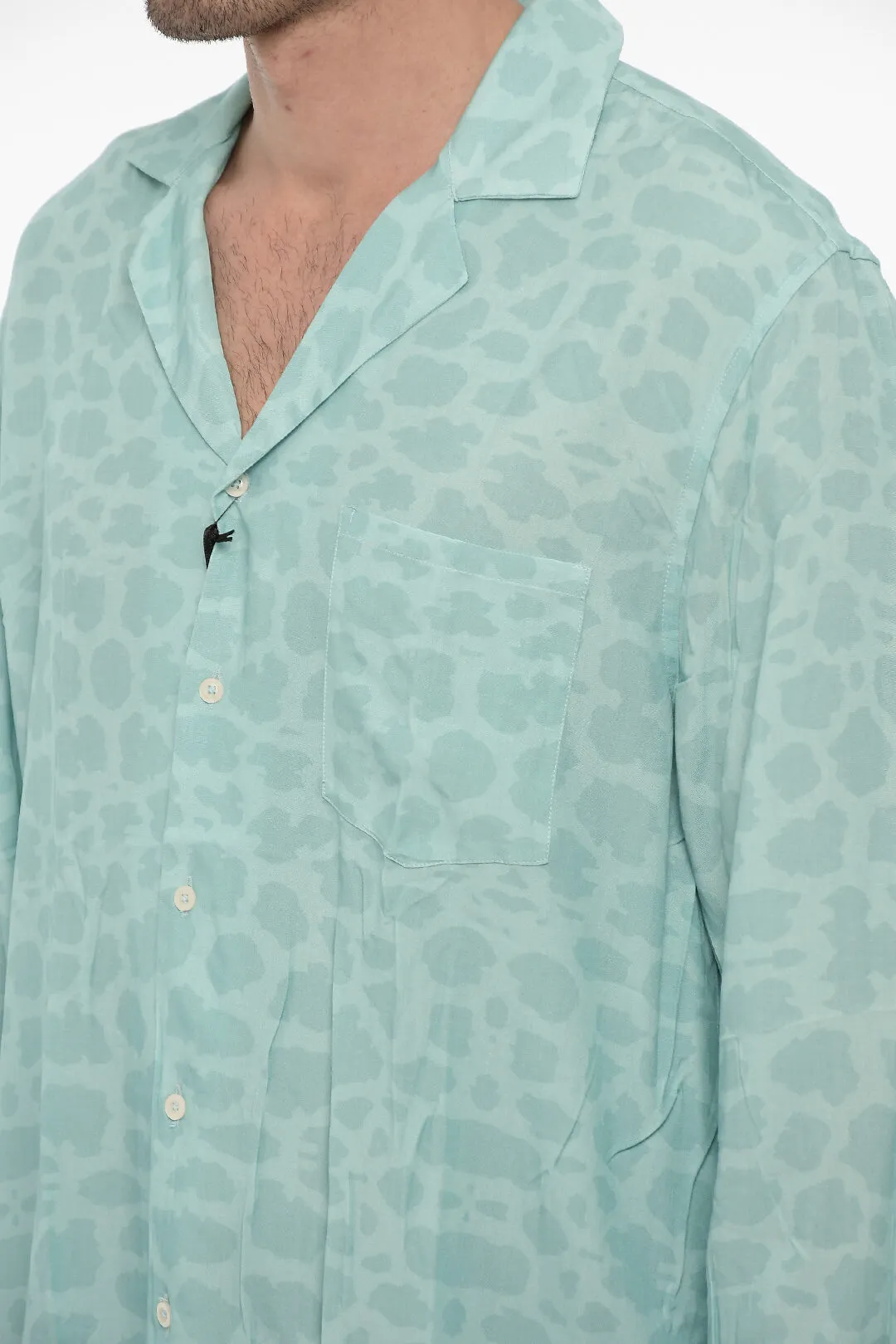 Camicia Bowling a Fantasia Animalier