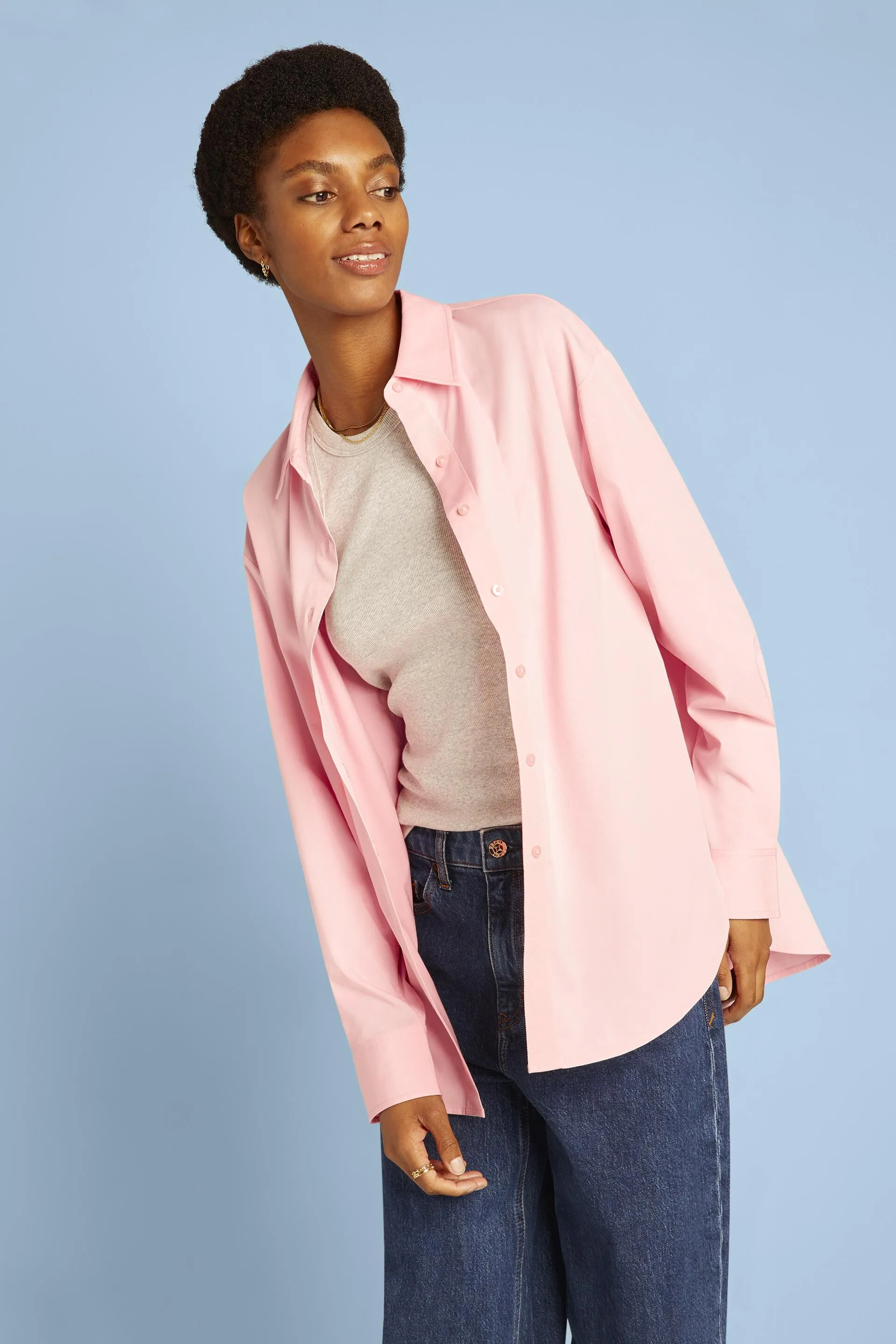 Camicia button-down oversize