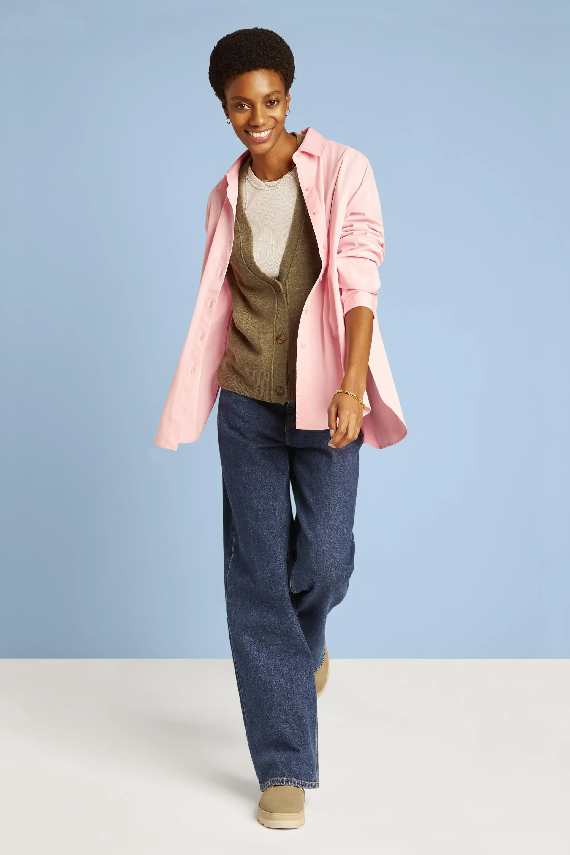 Camicia button-down oversize